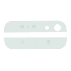 For iPhone 5 Top and Bottom Glass For Back Housing -White For iPhone 5 Top and Bottom Glass For Back Housing -White