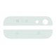 For iPhone 5 Top and Bottom Glass For Back Housing -White