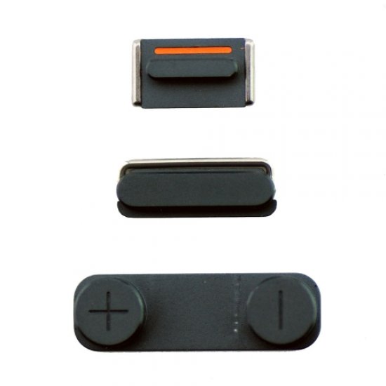 Black For iPhone 5 Power Volume Mute Button