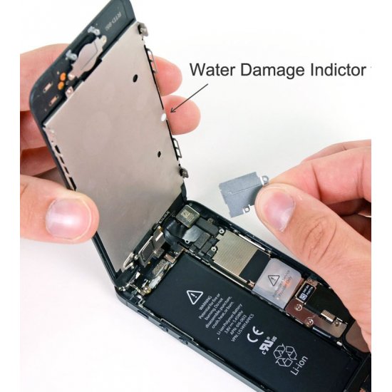 10pcs/lot Water Damage Indictor for iPhone 5LCD Shield