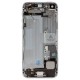 White Replacement part Back Battery Cover Middle Frame Metal Back Housing With Small Parts For iphone 5