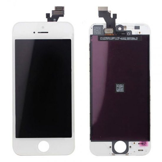 Refurbished LCD Assembly for iPhone 5 White