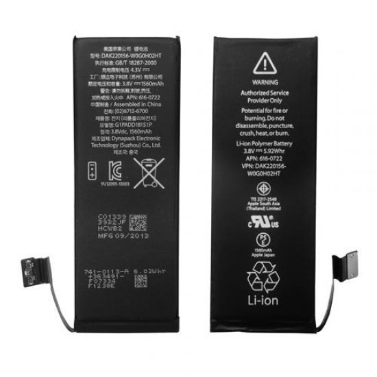 Original ic Internal Li-ion Battery Replacement for iPhone 5s