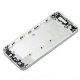 White / Silver Back Housing Cover with Side Buttons for iPhone 5S