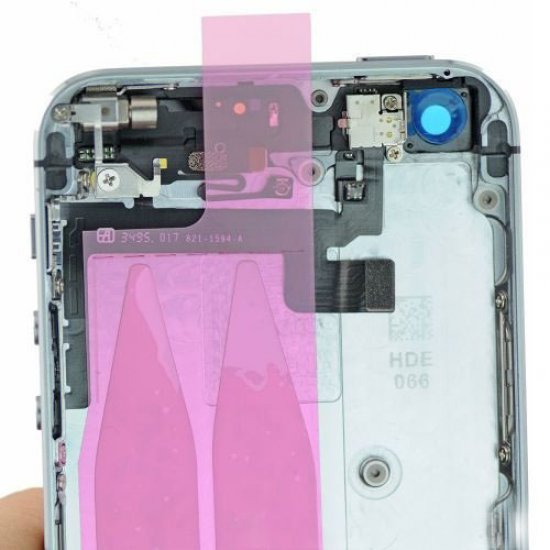 Grey back housing cover Assembly with small parts for iPhone 5S