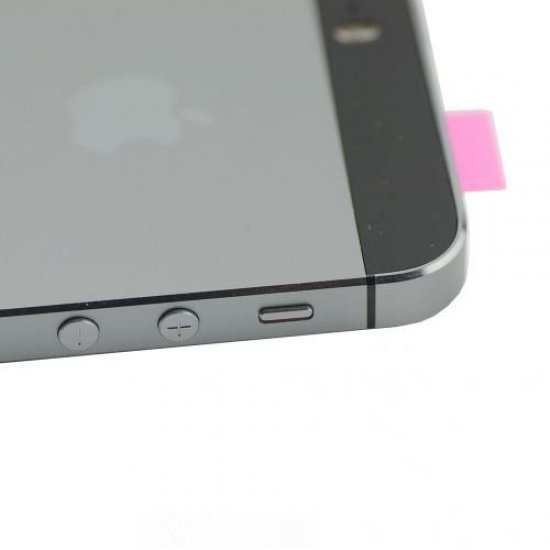 Grey back housing cover Assembly with small parts for iPhone 5S