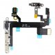 Power ON/OFF Control Flex Cable Assembly with metal plate for iPhone 5S