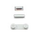 Original Silver Power Volume Mute Button Key Kit Set for iPhone 5s
