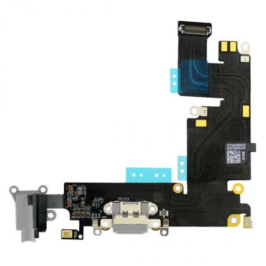 Charging Port Flex Cable Ribbon for iPhone 6 Plus - Dark Gray Original