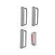 Repair Part for iPhone 6 Plus Side Keys (4 pcs/set) - Gray