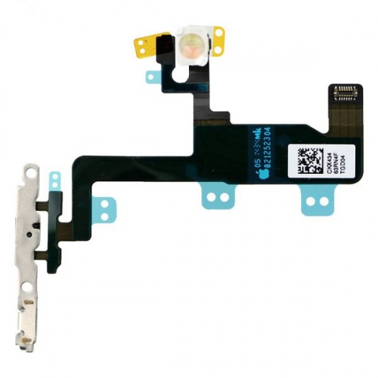 Original for iPhone 6 Power Button Flex Cable with Metal Bracket Assembly