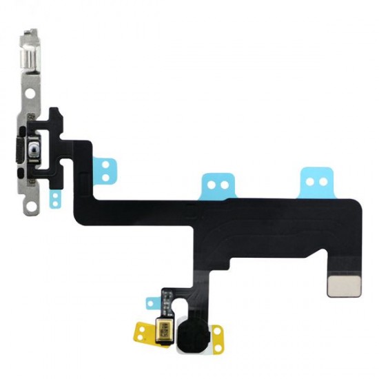Original for iPhone 6 Power Button Flex Cable with Metal Bracket Assembly