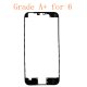 For iPhone 6 LCD Front Supporting Frame with Hot Melt Glue Attached  Black Grade A+