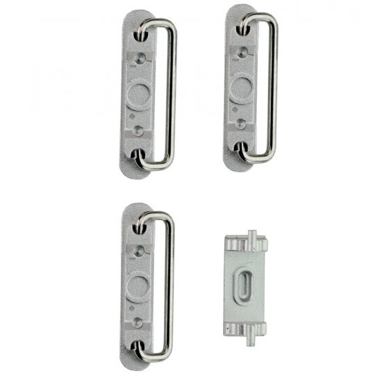 Repair Part for iPhone 6 Side Keys (4 pcs/set) - Silver