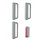 Repair Part for iPhone 6 Side Keys (4 pcs/set) - Gray