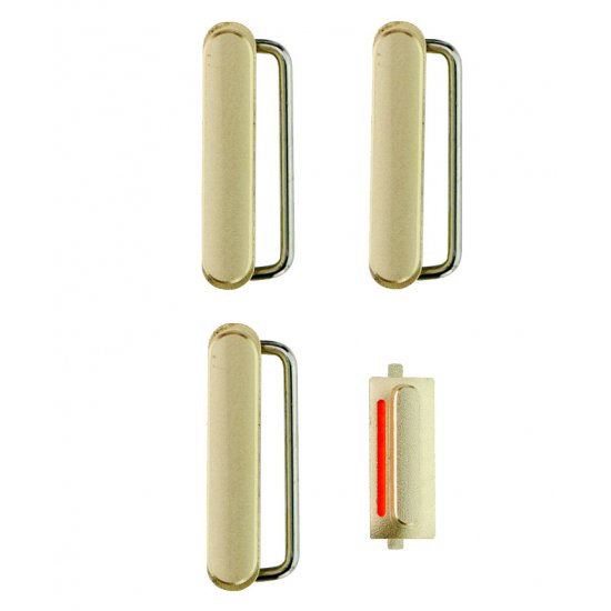 Repair Part for iPhone 6 Side Keys (4 pcs/set) - Gold