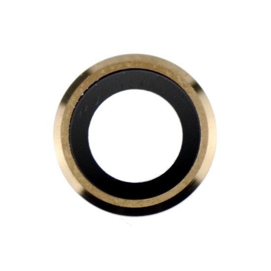 For iPhone 6/6s Rear Camera Holder with Lens - Gold