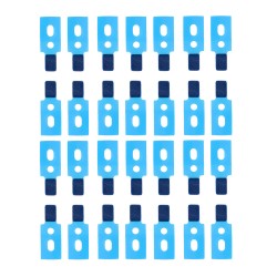 100pcs Proximately Sensor MIC Frame Foam Spacer for iPhone 6s Plus