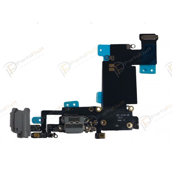 Charging Port Flex Cable for iPhone 6S Plus Dark Gray Original
