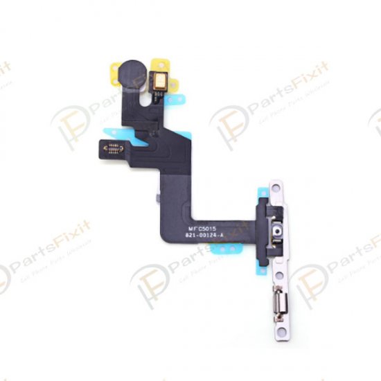 Power Button Flex Cable with Metal Bracket Assembly for iPhone 6S Plus