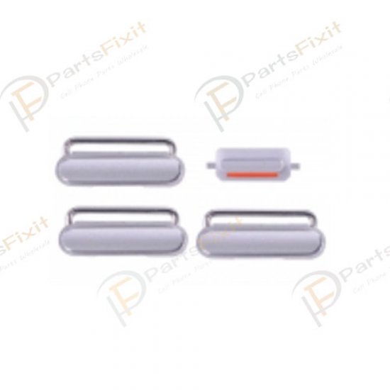 Side Buttons Set for iPhone 6S Plus Silver