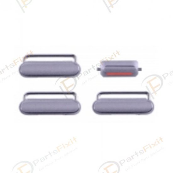 Side Buttons Set for iPhone 6S Plus Gray