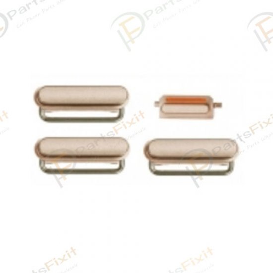 Side Buttons Set for iPhone 6S Plus Gold