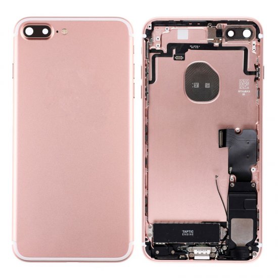 For iPhone 7 Plus Battery Cover with Small Parts Assembly Rose Gold