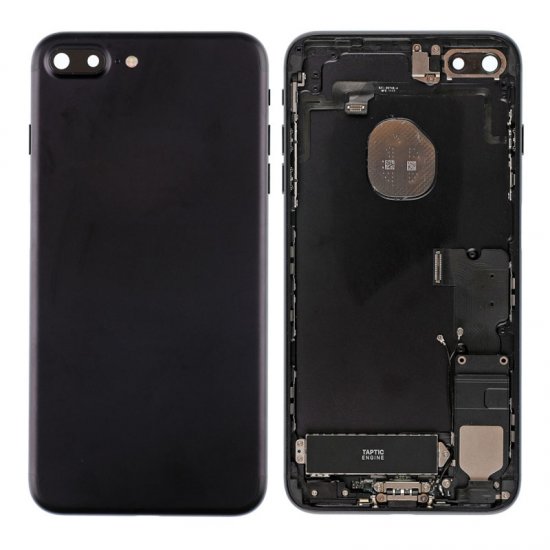 For iPhone 7 Plus Battery Cover with Small Parts Assembly Black