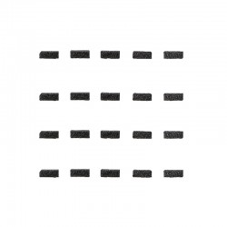 100pcs Backlight Film Foam Pad Length for iPhone 7 Plus