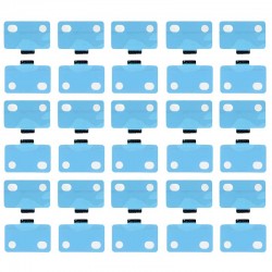 100pcs Power Flex Bracket Slide-Proof Rug Foam Pad for iPhone 7 Plus