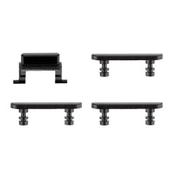 For iPhone 7 Plus Side Buttons 4 pcs Set Jet Black For iPhone 7 Plus Side Buttons 4 pcs Set Jet Black