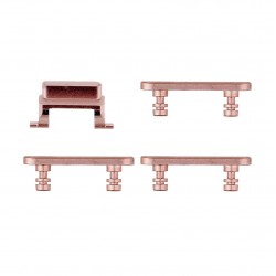 For iPhone 7 Plus Side Buttons 4 pcs Set Rose Gold For iPhone 7 Plus Side Buttons 4 pcs Set Rose Gold