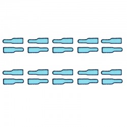 100PCS Loudspeaker Port Foam Pad for iPhone 7