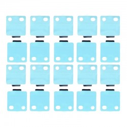 100PCS Power Volume Button Backing Anti-dust Mesh Rubber Length for iPhone 7