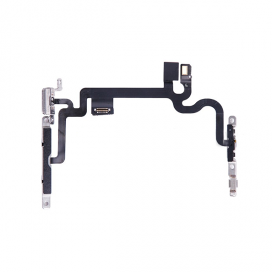 Power Button Switch Flex Cable with Metal Braket for iPhone 7