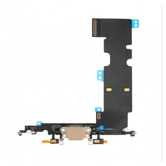Charging Port Flex Cable for iPhone 8 Plus Gold