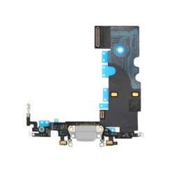 For iPhone 8 / SE 2020 Charging Port Flex Cable White For iPhone 8 / SE 2020 Charging Port Flex Cable White
