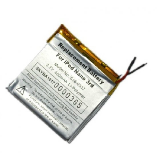 Original battery repair part for iPod nano 3