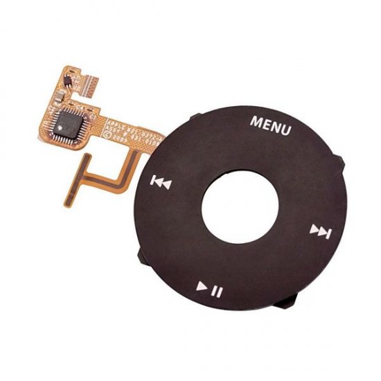 Original Black Click Wheel Flex Cable Ribbon  Replacement for iPod Video