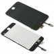 Black Original lcd with high copy glass assembly for ipod touch 4th gen