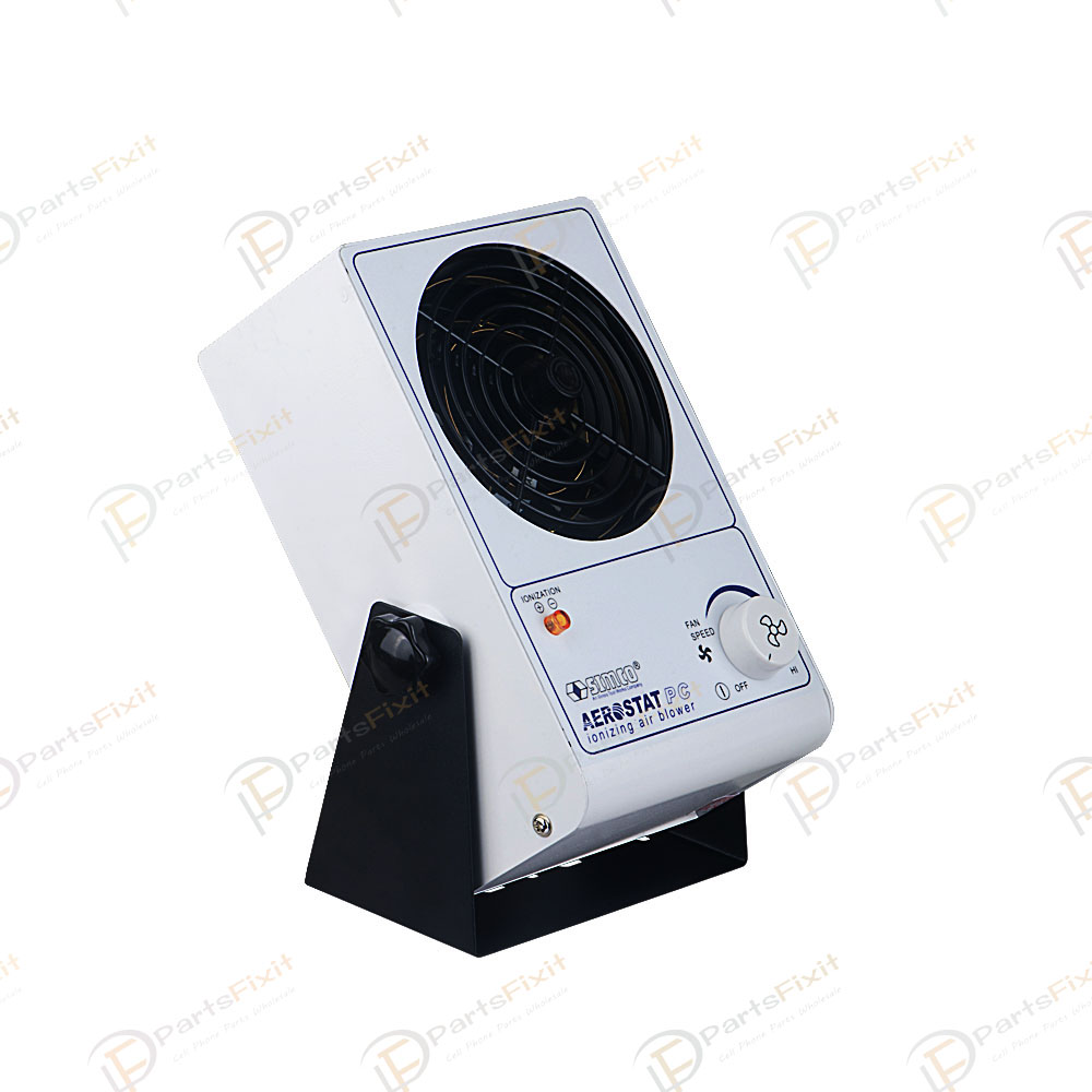 110V 25W PC Ionizing Air Blower Fan Ion Anti-Static Fan USA
